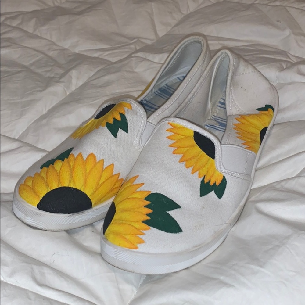 Hand painted shoes